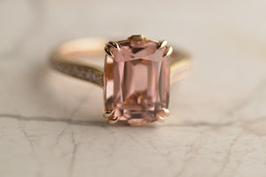 Florence, Pink Afghan Tourmaline Ring